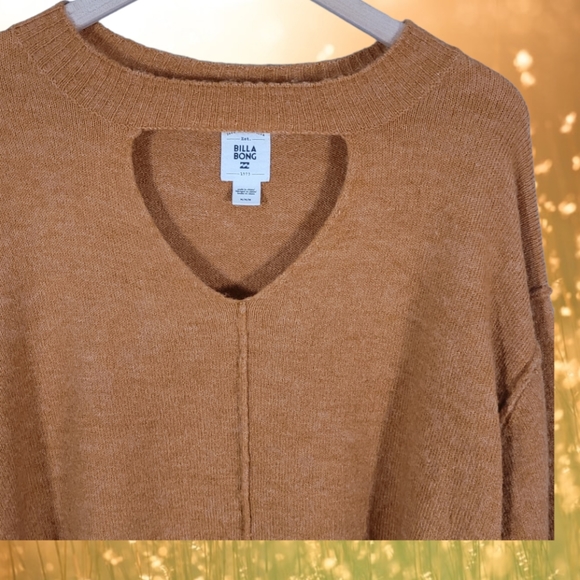 Billabong Without A Crew Sweater | Cutout Sweater | Brushed Wool Sweater | M - Picture 5 of 12